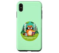Podría Estar perdido Pero al Menos Tengo bocadillos Lindo Mapache Carcasa para iPhone XS MAX