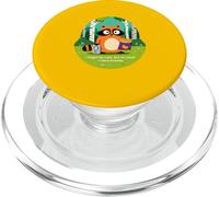 Podría Estar perdido Pero al Menos Tengo bocadillos Lindo Mapache PopSockets PopGrip para MagSafe