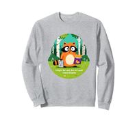 Podría Estar perdido Pero al Menos Tengo bocadillos Lindo Mapache Sudadera