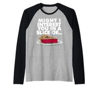 ¿Podría interesarte en una Rebanada de Pi Camiseta Manga Raglan