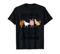 Podría parecer Que te Estoy Escuchando Pero en mi Cabeza Camiseta gráfica económica, Hombre, Negro, M