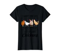 Podría parecer Que te Estoy Escuchando Pero en mi Cabeza Camiseta gráfica económica, Mujer, Negro, S