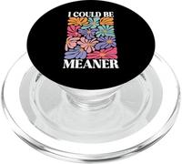 Podría ser más Malo, Bohemio, Floral, Vintage, Flor, Humor Divertido PopSockets PopGrip para MagSafe