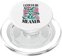 Podría ser más Malo, Bohemio, Floral, Vintage, Flor, Humor Divertido PopSockets PopGrip para MagSafe
