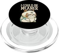 Podría ser más Malo (Divertido gráfico de Gato) PopSockets PopGrip para MagSafe