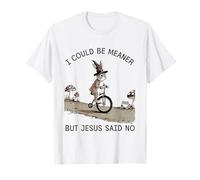 Podría ser más Malo, Pero Jesús Dijo No, Conejito Retro Camiseta