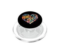 Podría ser más Malo, Pero Jesús Dijo Que no era Divertido Retro Cristiano PopSockets PopGrip para MagSafe