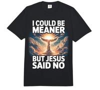 Podría ser más Malo, Pero Jesús Dijo Que no era un Cristiano Gracioso Comfort Colors Adult Heavyweight T-Shirt