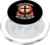 Podría ser más Malo, Pero Jesús Dijo Que no era un Cristiano Gracioso PopSockets PopGrip para MagSafe