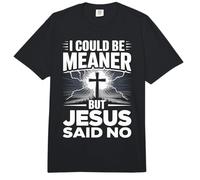Podría ser más Malo, Pero Jesús Dijo Que no Hay Cristiano bíblico Comfort Colors Adult Heavyweight T-Shirt