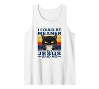 Podría ser más Malo, Pero Jesús Dijo Que no Hay fe Cristiana Divertida Camiseta sin Mangas