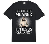 Podría ser más Malo, Pero Jesús Dijo Que no Hay Humor Cristiano Comfort Colors Adult Heavyweight T-Shirt