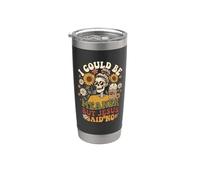 Podría ser más malo, pero Jesús dijo que no hay humor cristiano esqueleto Vaso térmico de acero inoxidable de doble pared