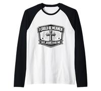 Podría ser más significativa Pero Jesucristo Funny Christian Faith God Camiseta Manga Raglan
