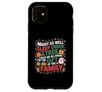 Podría también Dormir bajo el árbol Navidad Navidad Divertida Carcasa para iPhone 11