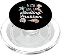 Podría Tener un Problema de Bombardeo - Conchas de recolección de Conchas PopSockets PopGrip para MagSafe