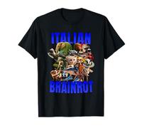 PODRITURA DEL CEREBRO ITALIANO | TODOS LOS PERSONAJES TEXTO AZ Camiseta