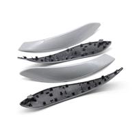 PODSI Embellecedor de la Cubierta Exterior de la manija del Tirador de la Puerta Interior del Coche, 4 Piezas de Carbono Plateado,para BMW 3 4 Series M3 M4 F30 F80 F31 F32 F33 F34 F35 F36 2013-2018
