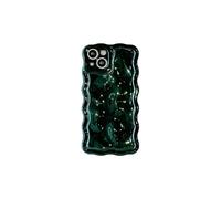 PODSI Ondulado 3D Estilo Funda Silicona For iPhone 16 15 14 13 12 11 Pro MAX Fundas teléfono móvil Prueba Golpes Suave Cubierta Trasera(E,For iPhone 13 Pro MAX)