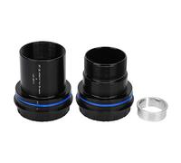 PODSJD Adaptador de Buje Compatible con Ejes 24MM y 22MM, Diseño de Enclavamiento Antirruido, Sellado con Doble Junta Tórica, para Bicicletas de Carretera 68mm y 73mm
