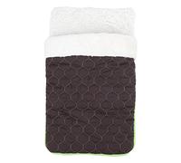 PODSJD Cama para Gatos Interior Tipo Cueva, Cama Calentita de Felpa 51x40x5cm en Marrón Oscuro - Antideslizante, Suave y Confortable para Descanso Seguro de Tu Mascota