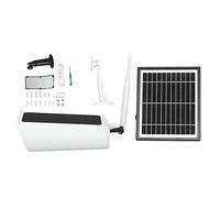 PODSJD Cámara de Seguridad Solar 4G 1080P con Visión Nocturna y Detección de Movimiento, Panel Solar para Carga Exterior, Audio Bidireccional y Soporte para Tarjeta SD 128GB -