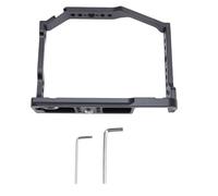 PODSJD Camera Cage para Z8 Full Frame, Jaula Soporte en Aluminio Ligero con Orificios roscados 1/4" y 3/8" - Rig Modular con Zapata Cold Shoe, Placa - y diseño Desmontable para