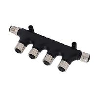 PODSJD Conector NMEA 2000 multiport Tee 4 vías IP67 5 pines compatible con redes Lowrance Simrad B&G Network Navico Fácil instalación impermeable