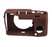 PODSJD Funda para cámara A7CII A7CR de Silicona Suave, Protector Antideslizante y Absorbente de Impactos, Cubierta a Medida y Flexible - Protección Segura, diseño cómodo y Personalizado (Cafetería)