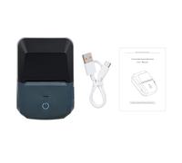 PODSJD Impresora de Recibos térmica portátil 58mm, Mini Impresora inalámbrica BT y USB con Papel térmico 2 Pulgadas - impresión rápida y Clara 203dpi, Compatible Android/iOS para pyme