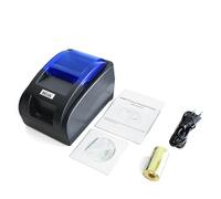 PODSJD Impresora térmica de Tickets 58mm USB y Bluetooth, compacta y portátil, impresión rápida y Estable - Cortador automático, Compatible Android iOS, Ideal para Tiendas y