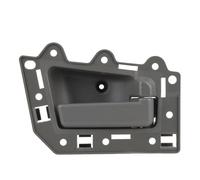 PODSJD Maneta interior puerta delantera para 2005-2010, ABS resistente en negro - Mejor agarre ergonómico, diseño elegante, fácil instalación para recambio vehículo (Derecha: 82139, 1JV461J3AA)