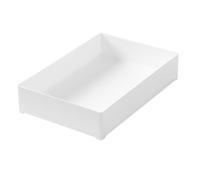 PODSJD Organizador de Escritorio Multifuncional, Caja de Almacenaje de Plástico para Maquillaje y Utensilios de Cocina, Compacto y Resistente - Ordena tu Espacio Fácilmente con Diseño