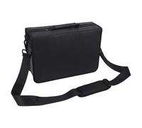 PODSJD Organizador USB y Cables - Estuche con 80 Ranuras para Gadgets, maletín portátil Negro - Gran Capacidad, Funda con Cremallera y asa para Accesorios electrónicos y de Trabajo