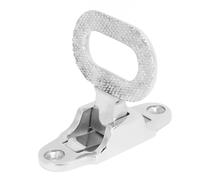 PODSJD Peldaño Plegable para mástil en Acero Inoxidable 316, Antideslizante y Espejo, 107x81x20.5mm - Resistente a la corrosión, instalación Universal para Barcos, caravanas y Camiones