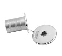 PODSJD Rellenador diésel para Cubierta de Barco, Acero Inoxidable 316 Pulido Espejo, Ø50 mm - Resistente anticorrosión, Duradero y Compatible con Barcos, caravanas y camione