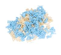 PODSJD Soldados de Juguete Set - 200 Piezas Realistas Soldados de plástico de la Segunda Guerra Mundial para Juegos para niños y proyectos de Aula portátil