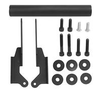 PODSJD Soporte móvil moto XMAX300 2018-2022, aluminio negro resistente - Navegación GPS optimizada, instalación fácil, ideal para motoristas