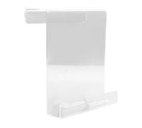 PODSJD Soporte para Cinta de Correr en Acrílico Transparente - Portalibros Multifuncional Ligero para Bicicleta Estática, Elíptica y Escaleras - Fácil Instalación y Compatible con (Blanca)