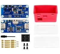 PoE Ethernet/USB HUB Box PoE/ETH/USB HUB HAT para Raspberry Pi Zero 2 W/Raspberry Pi Zero 2WH/Raspberry Pi Zero /Pi Zero W/Zero WH Ethernet/USB HUB HAT Board Power over Ethernet (PoE) Board