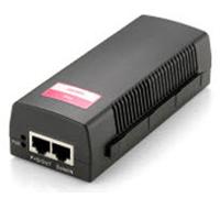 POE INJECTOR ADAPTER LEVEL ONE CAT5E PASA DATOS Y ALIMENTACION POR EL MISMO CABLE HASTA 100 MTS