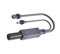 PoE Splitter 100W Gigabit Ethernet Splitter 100m Transferencia de Datos Rápidos de Larga Distancia con Accesorios por Satélite para CAT5E y Cable de Categoría Más Alta