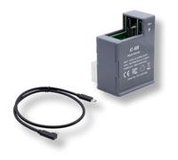 PoE Texas at-HUB PoE+ a USB-C Power and Data Delivery para Amazon Echo Hub Smart Home Panel de control - Salida de alimentación USB-C, velocidades de 10/100 Mbps con cable USB-C - Compatible con