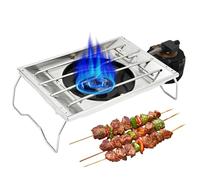 Poele De Camping Portátil, Quemador de cocina para parrilla portátil, accesorio ligero de cocina al aire libre, estufa multifunción para picnic y emergencia