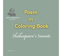 Poem in Coloring Book: The Collections of Shakespeare's Sonnets