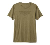 Poema Safo - Soledad - Poesía Letra Griega Antigua Camiseta Premium