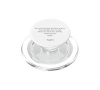 Poema Safo - Soledad - Poesía Letra Griega Antigua PopSockets PopGrip para MagSafe