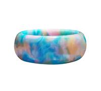 Poemas para niños Ringelnatz Resin United Colorful Hand Finger Index Of Ladies Finger The Ring States And Full Ring Acrylic Europe Set Jewelry Anillos Anillos de, 5, Acrílico, Sin piedras preciosas