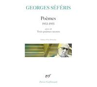 Poèmes suivis de Trois poèmes secrets (1933-1955): A32529 (Poesie/Gallimard)
