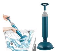 Pömpel Pümpel Saugglocke Abfluss Spülbecken Émbolo de Inodoro Potente, ergonómico Mango Largo émbolo Universal para baño desatascador de Fregadero de Drenaje de Suelo de Lavabo de alcantarillado